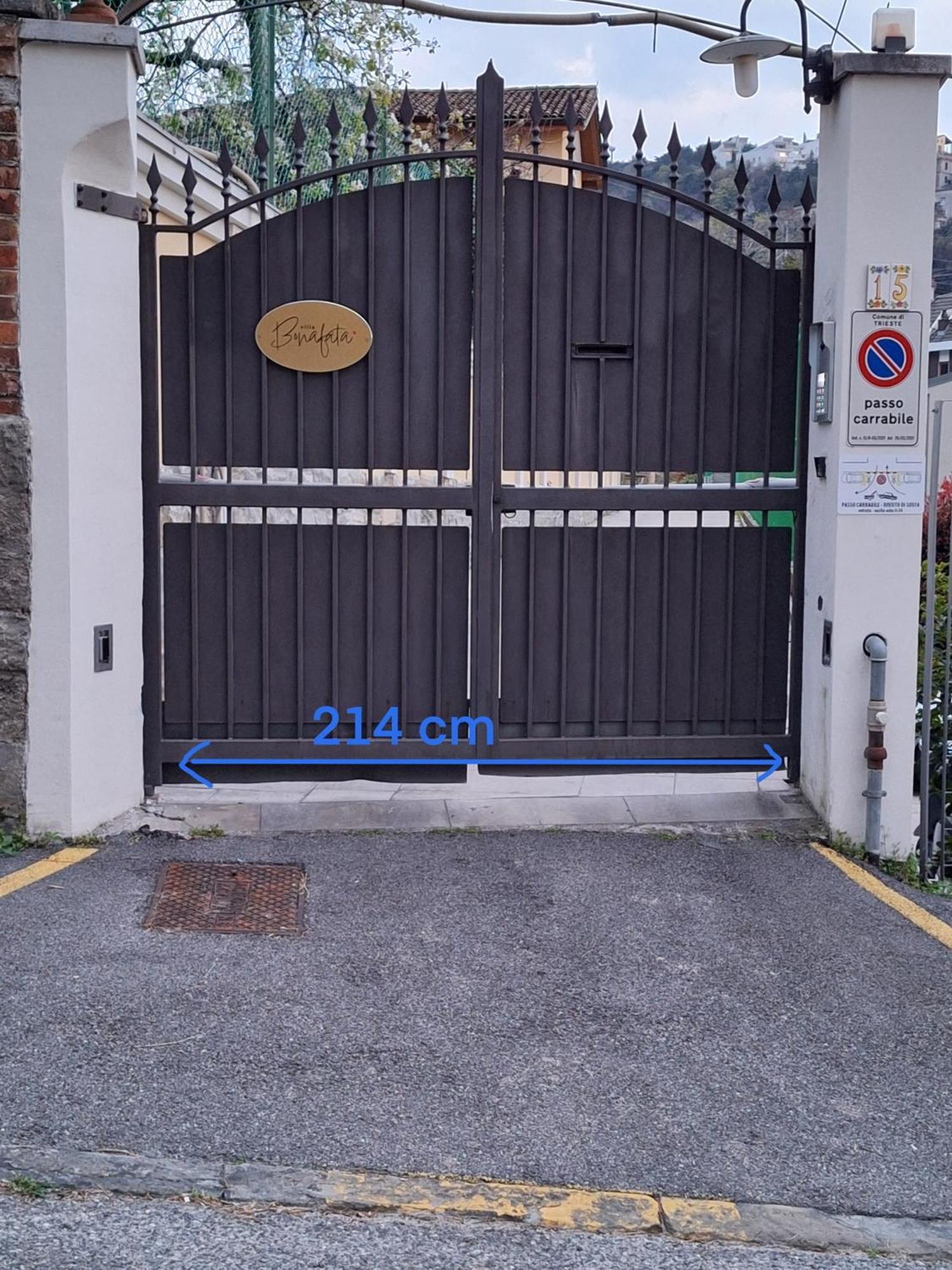 Villa Bonafata B&B Trieste Eksteriør billede